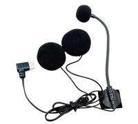 Nucelit Advanced Helmet Communication Headsets Microphone for Full Face Helmets USB Type C Noise Reductions Motorcycle Headsets