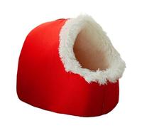 Nucelit Animal Bed Hamster Winter Warm Nests Antiskid Bottom Pet Bed for Pet Corner Use Compacts Sleep House