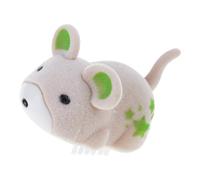 Nucelit Auto Moving Plush Hamster Cats Chasing Toy Simulated Action Interactive Indoor Exercise Device for Table Floor Cats Exercise Toy