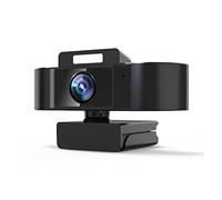 Nucelit Autofocus Webcam Built-in Mic 1080P / 2K / 4K Plug for Play with Beauty Fill Light Computer for Remote Game Live Broadca