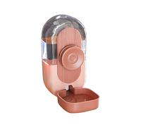 Nucelit Automatic Cats Feeder Water Dispenser 27oz Water 29oz Food for Small Dogs Indoor Pet Puppy Kitten Easy to Use Cats Feeders Dispenser Automatic Fountains for Indoor Pet Food Feeder and