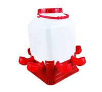 Nucelit Automatic Chicken Waterer Feeder AntiWaste Design Feeder for Poultry Geese Ducks Leakproof Seal Antispill Feeding Tool LeakProof Chicken Water Dispenser