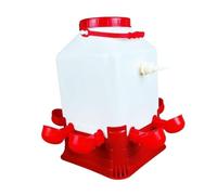 Nucelit Automatic Chicken Waterer Feeder AntiWaste Design Feeder for Poultry Geese Ducks Leakproof Seal Antispill Feeding Tool LeakProof Chicken Water Dispenser