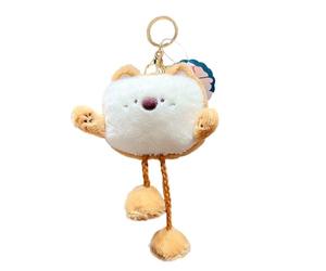 Nucelit Bread Chains Stylish Pendant for Purses Bags and Car Keys and Everyday Use Cartoon Keychain Accessories
