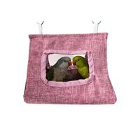 Nucelit Canvas Bird House Warm Canvas Tent Shelter for Small Birds Provides Shade and Privacy in Cage Summers Bird Resting Spots