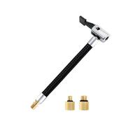 Nucelit Car Tire Air Compressor Tube Tyre Hose with Adaptors Replacement Inflator Extension Hose Connection Inflation