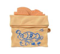 Nucelit Cartoon Shape Silicones Case AntiDust Cover for Pods1 / 2 / Earphone Case Protective Skin Antifall Cover Storage Bag Contemporary Guard