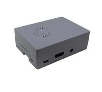 Nucelit Case for RPI 3B+ / 3B ABS Shell with Heatsink Cooling Fan Computer Mainboard Protective Box Enclosure