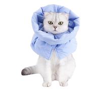 Nucelit Cats Recovery Collar Anti Lick for Surgical Wounds Light Weight Ensures Comfort During Period Adjustable Collar