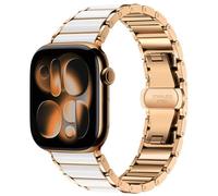 Nucelit Ceramic Like Finish Wristband for Watch 11 9 8 7 Bracelets Straps for Men Women Smartwatch Band Quick Release & Install Watch Band