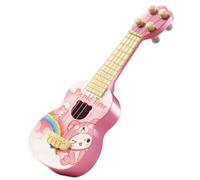 Nucelit Child Friendly Miniature Guitar Toy for Beginners Enhances Motor Skills Through Fun Musical Exploration Cartoon Cartoon