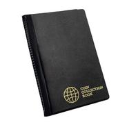 Nucelit Compact Design Coin Holder Book with Anti Discoloration Technology for Valuable Currency Storage Organizers Album Holder
