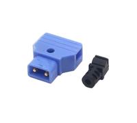 Nucelit D-Tap Male Connector D-Tap Plug for DSLR Camera Power Cable V Mount Battery Connector Socket Replacement Suitable for Photography Lights and Cameras