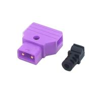 Nucelit D-Tap Male Connector D-Tap Plug for DSLR Camera Power Cable V Mount Battery Connector Socket Replacement Suitable for Photography Lights and Cameras