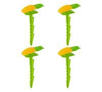 Nucelit Decorative Round Top Stakes for Beach Towels with Wind Resistance Decorative Sand Clips