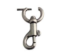 Nucelit Detachable Snaps Hook Swivels Clasp Screw Pub Bag Strap Hardware Replacement for Backpack Pendant, Pet Collar Accessory Heavy Duty Swivels Lobster Claws Clasps