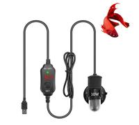 Nucelit Digital Display Tiny Marinepark Stove USB Powered Highlighting Smart Regulator and Crystal Security for Pet Fish Tanks Crystal