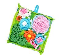 Nucelit Dog Sniffing Feeding Mat Washable and Tear Resistant Interactive Dog Puzzle Toy Waterproof Training Blanket 50x50cm Waterproof Feeding Mat