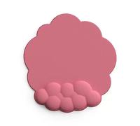 Nucelit Ergonomic Cloud Pad Wrist Cute Comfortable Memory Foam + Silicone Anti-slip Bottom Mousepad Cloud-shape Keyboard and Wrist Pad Mousepad Anti-Slip Base