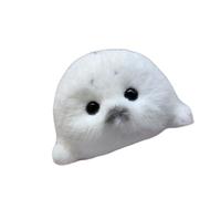 Nucelit Fat Stuffed Animals Seal Doll Stress Toy Decors Soft Dolls Baby Toy for Toddler Emotion Smooth Stuffed Animals