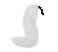 Nucelit Faux Furs Foxes Tail Animal Cats Dog Wolf Japan Anime Halloween Cosplay Party Costume Accessories Adult Teen Tail Costume