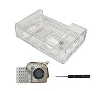 Nucelit For RPi 5 Ptorector Case Cover with Optional Active Cooling Fan Radiators Protector Box