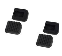 Nucelit General Motorcycle Side Stand Protector Slip Resistant Rubber Pad Strong Kickstand Pads For Parking Use Heavy Duty Rubber Side Stand Pad
