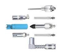 Nucelit Grease Coupling Mouthpiece Grease Fittings and Tips 90 Degree Joint Fitting Tool Needle Lubrication Tool Accessory