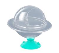 Nucelit Hamster Bathtub Box Small Pet Animals Cage Accessories Planet Shape Small Animal Cage Sand Bath Hamster Sand Bath Container