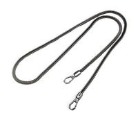 Nucelit Handbag Metal Chain with Buckles Shoulder Bag Straps Parts Accessory Snake Bone Chain Box Bag Belting Wrapped Chains for Handbags Crossbody Extender