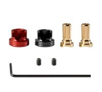 Nucelit Heat Reducing Banana Plug Connectors for Remote Control Model Car Heatsink Plugs 4mm/5mm Heatsink Plugs