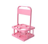 Nucelit High Strength Foldable Beverage Carriers 4 Bottle Capacity Beverage Holder for Outdoor Activity Portable Beer Rack