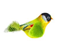 Nucelit Interactive Toy for Cats Cute Plush Birds Plush Birds Shape with Realistic Bird Sounds for Cats Alone Exercise for Indoor When Not Best for Boring for Indoor Kitten Play Chasing Exercise