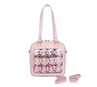 Nucelit Japanese Crossbody Bag for Women Cute Top Handle Handbag JK Shoulder Bag Student Uniform Lovely Small Backpack Womens Jk Crossbody Square Backpack Lady Handbag Student Small Shoulder