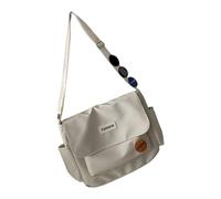 Nucelit Lightweight Unisex Shoulder Satchel Water-Resistant Fabric Multiple Pockets Ideal for Professionals Outdoor Essentials Crossbody Messengers Bag