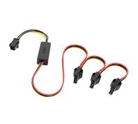 Nucelit Mainboard 4Pin CPU to Large 4Pin Hard Disk Power Connection Extension Wire for Computer Assembly Hard Disk Splitter Cord Power Conversion Line