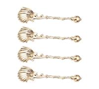 Nucelit Metal Alloy Spoon Utensils for Coffee Brewing Dough Decorating Ergonomic Handle Cookware Strong Traditional Kitchen Spoon