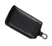 Nucelit Modern Container with Spacious Interior Protects Keys From Damage with Keychain Portable Pouches for Purse Gift Card Slot Keychain