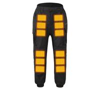 Nucelit Multi Functional USB Charging Men's Winter Warm Heating Pants Waterproof Fabric 18 Heated Zones For Outdoor Activities Warm Outdoor Trousers