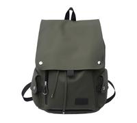Nucelit Multipurpose Large Flap Top Rucksack for Study Work Travel Outdoor Use PU Leather Water Resistant Backpack School Bag Outdoor Activity Backpack