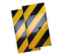 Nucelit None Tools Needed Adhesive Foam Car Protectors with Highly Reflectivity Suitable for Dark Environments Nighttime Visibility Auto Adhesive Car Bumper Protectors