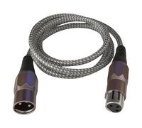 Nucelit Nylon Braided XLR Cable XLR Male to Female 3Pin Sound Cable for Balanced Signals and Long Last Use in Various Settings Sound