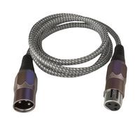 Nucelit Nylon Braided XLR Cable XLR Male to Female 3Pin Sound Cable for Balanced Signals and Long Last Use in Various Settings Sound