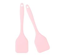 Nucelit Pack of 2 Sturdy Silicone Cooking Tool High Temperatures Resistant Spatula Easy to Clean Essential Kitchens Utensils Home Cooking Tool