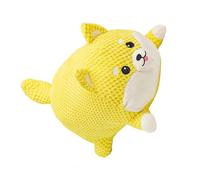 Nucelit Participatory Fleece Dog Toy Featuring Built in Squeaker Promoting Chew Resistant Fun and Teeth Health for Small to Average Breeds Ensuring Safe Play Participatory Pet Toy