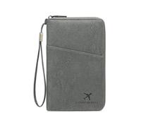 Nucelit Passports Holder Wallet, Rfids Blocking Travel Document Organizers Clutches Bag Credit Cards Case Cover for Women Men Gifts Holder Travel Wallet