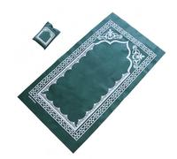 Nucelit Pattern Foldable Islamics Prayer Mat Super Soft Texture Nonwoven Fabric with Carrying Bag Ritual Essential Rug Nonwoven Prayer Rug Blanket