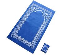 Nucelit Pattern Foldable Islamics Prayer Mat Super Soft Texture Nonwoven Fabric with Carrying Bag Ritual Essential Rug Nonwoven Prayer Rug Blanket