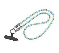 Nucelit PD240W USB C Fast Charging Data Cable with Lanyard, Smooth Connectors for Charging/Data Transfer Adjustable Phone Straps