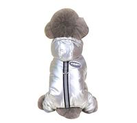 Nucelit Pet Dog Jackets Winter Pet Clothes for Small Dog Warm Jackets Coat Outfit Anti-Lost Dogs with Traction Loop Coat for Large Dogs Winter Windproof for Large Waterproof with Hood for Small Girl